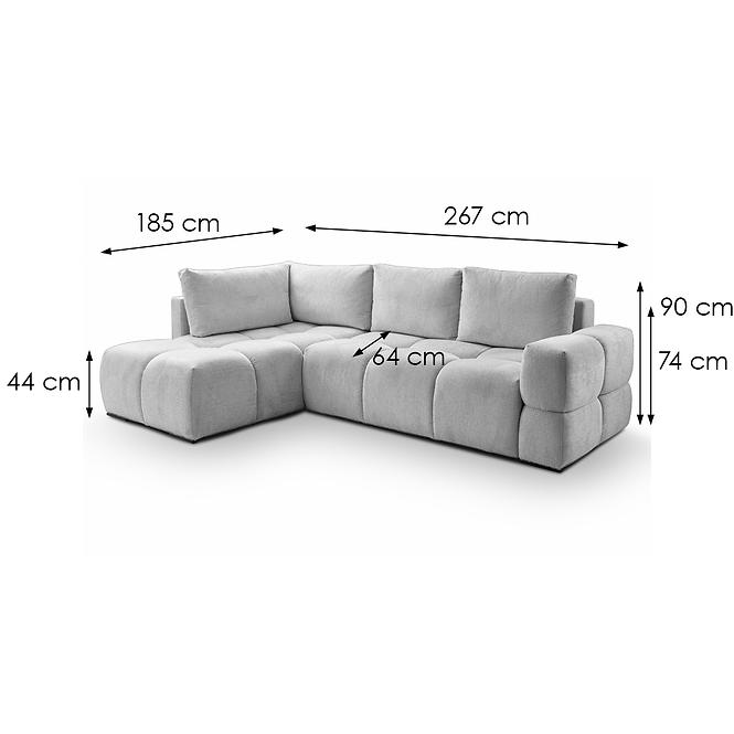 Ecksofa Taremi U Vinci 07