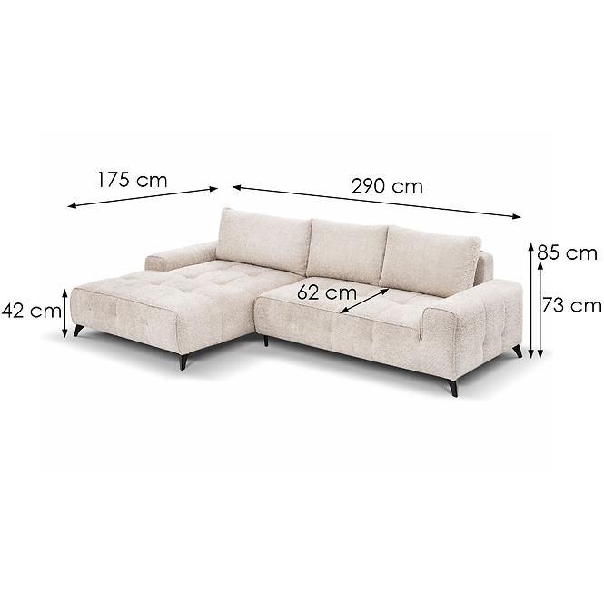 Ecksofa Atena LC-2R L Astra 3