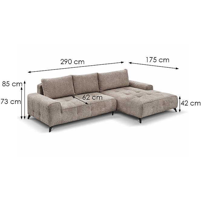 Ecksofa Atena 2R-LC P Astra 6