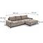 Ecksofa Atena 2R-LC P Astra 6,6