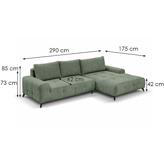 Ecksofa Atena 2R-LC P Astra 11