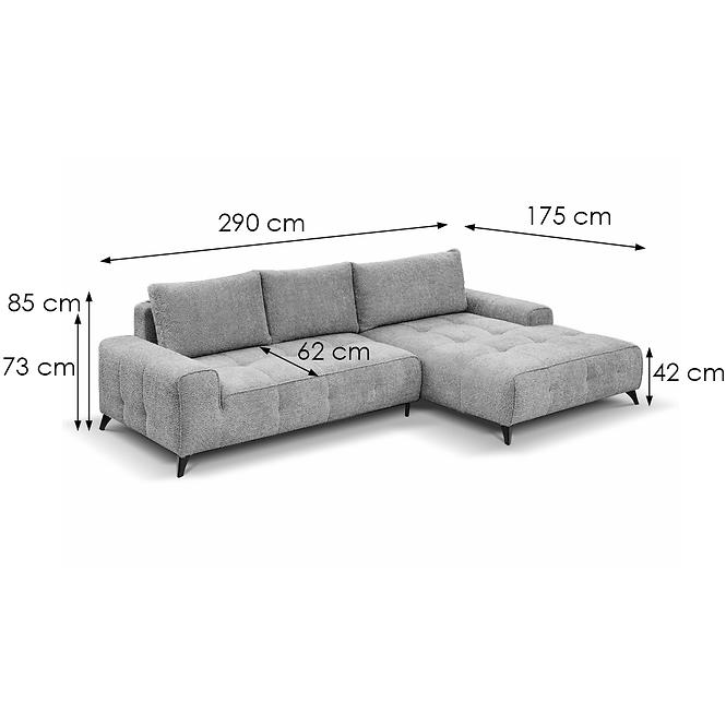 Ecksofa Atena 2R-LC P Astra 18