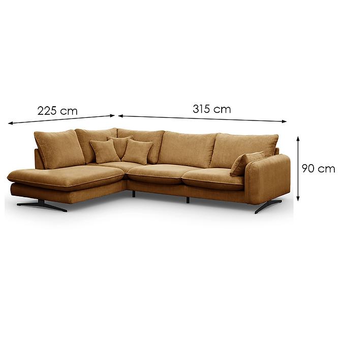 Ecksofa Prince L links Poso 01,7