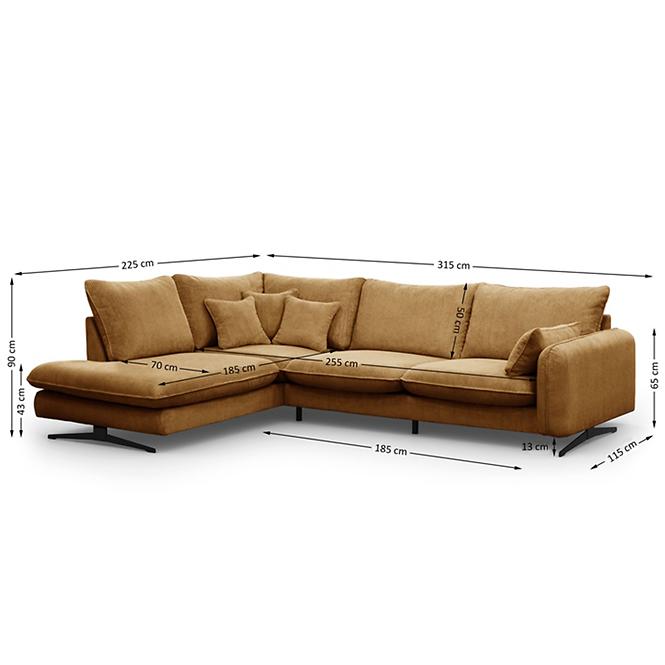 Ecksofa Prince L links Poso 01,8