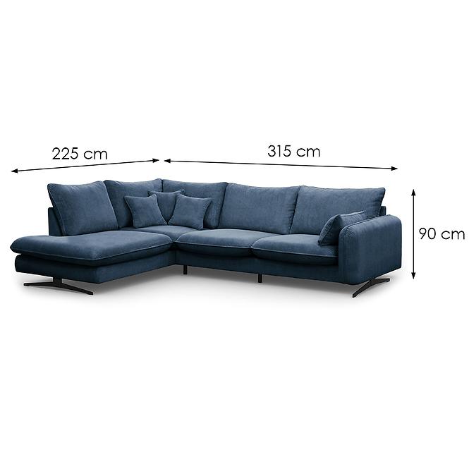 Ecksofa Prince L links Poso 05,7