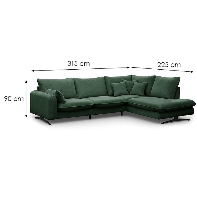 Ecksofa Prince L rechts Poso 14,7