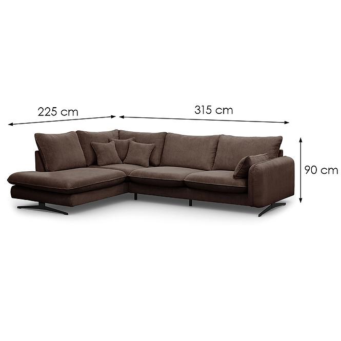 Ecksofa Prince L links Poso 06,7