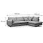 Ecksofa Prince L rechts Poso 55,7