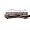 Ecksofa Prince L rechts Poso 02,7