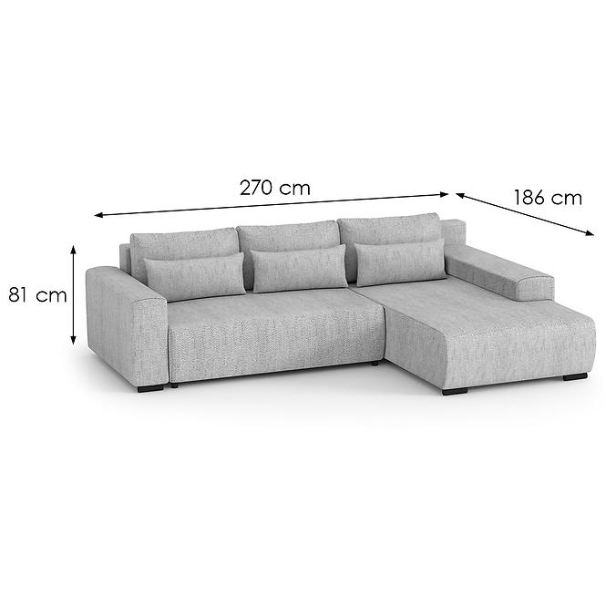 Ecksofa Benny L rechts Modesto 481,7