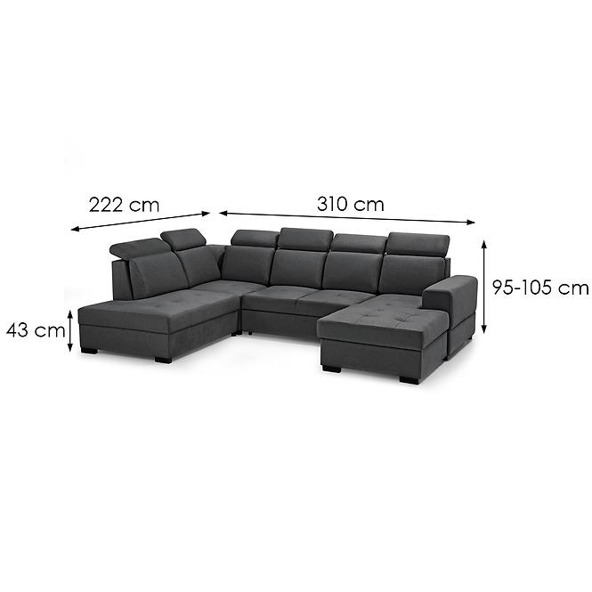 Ecksofa Axel U links Voss 18