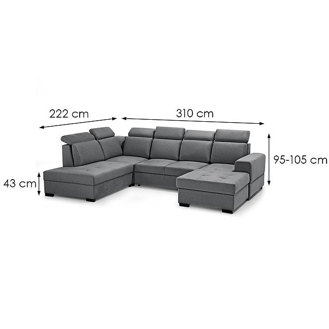 Ecksofa Axel U links Voss 15