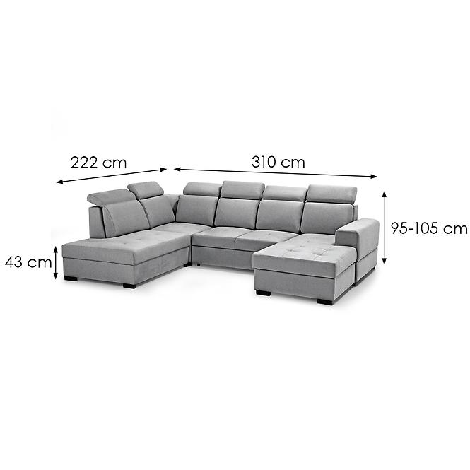 Ecksofa Axel U links Voss 07