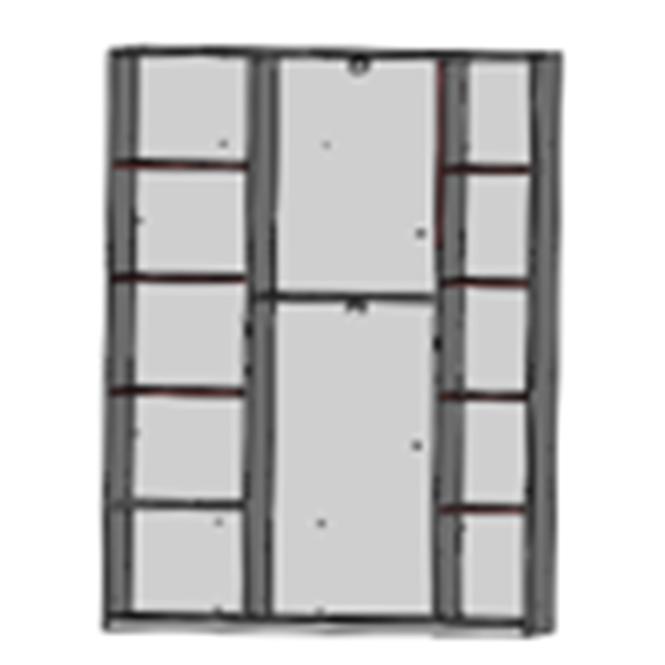 Schrank Chiseldon HMNS931-120 133 3D