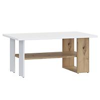 Couchtisch Caldicot CFTT5210-M256 Weiß/Eiche Artisan