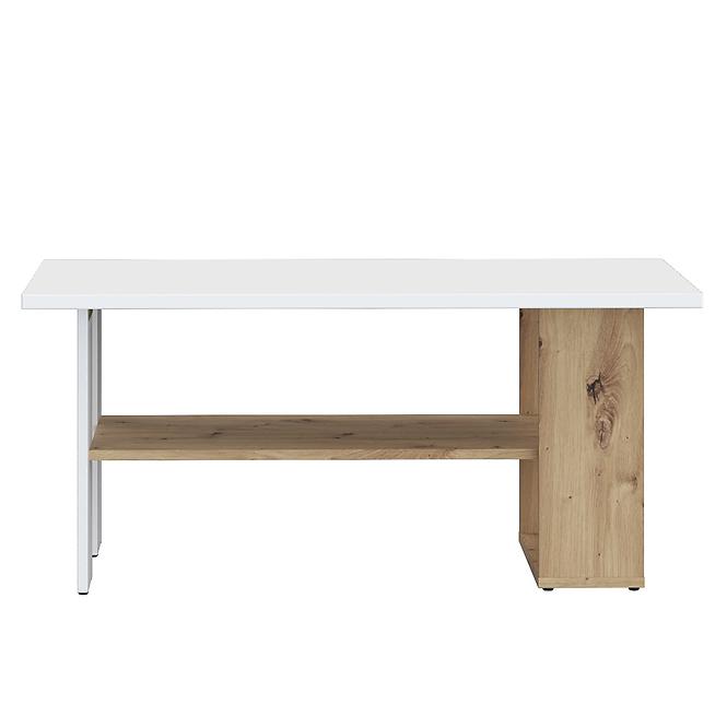 Couchtisch Caldicot CFTT5210-M256 Weiß/Eiche Artisan,2