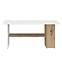Couchtisch Caldicot CFTT5210-M256 Weiß/Eiche Artisan,3