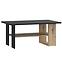 Couchtisch Caldicot CFTT5210-M922 Schwarz/Eiche Artisan