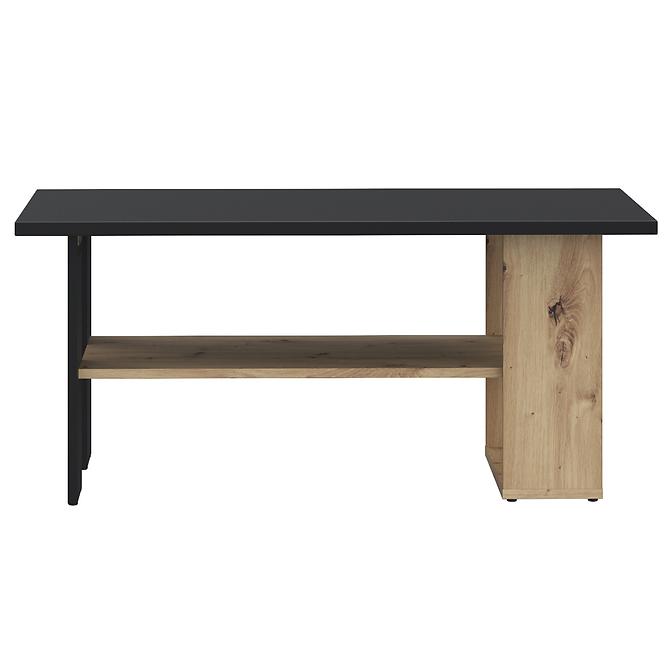 Couchtisch Caldicot CFTT5210-M922 Schwarz/Eiche Artisan,3