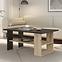 Couchtisch Caldicot CFTT5210-M922 Schwarz/Eiche Artisan,6