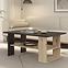 Couchtisch Caldicot CFTT5210-M922 Schwarz/Eiche Artisan,7
