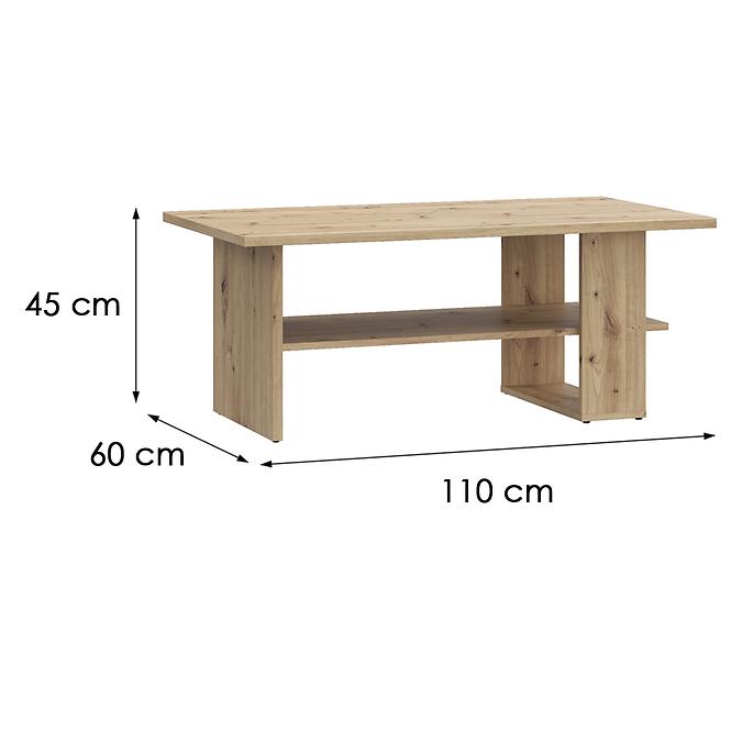 Couchtisch Caldicot CFTT5212-D78 Eiche Artisan,4