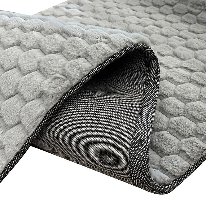 Teppich Shaggy Eveline 0,8/1,5 GBA95 Grau,5