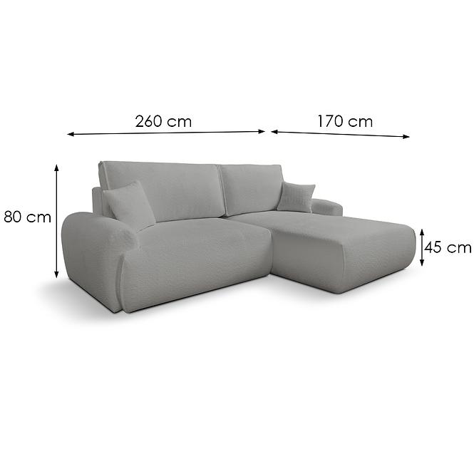 Ecksofa Boonu rechts Jaguar 19