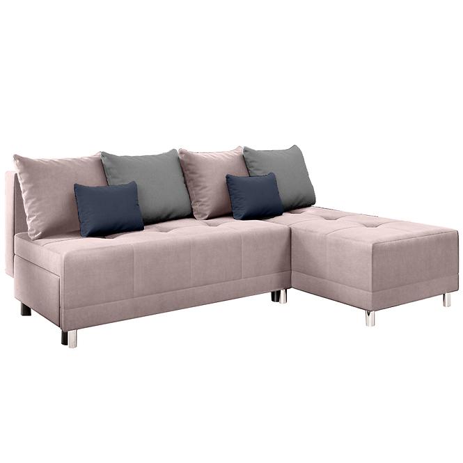Ecksofa Max New Vena 10+18+15 rosa