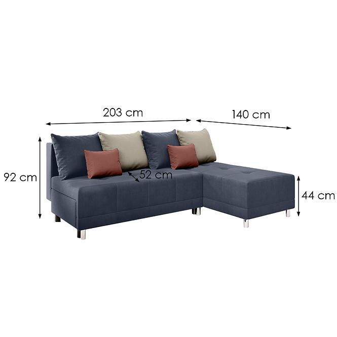 Ecksofa Max New Vena 15+7+1 beige