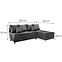 Ecksofa Max New Vena 18 grau,3