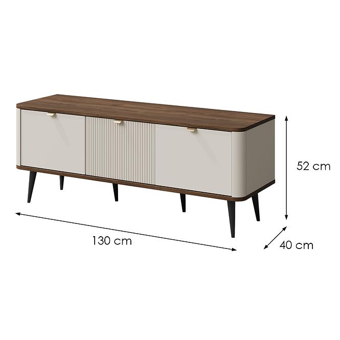 Tv Tisch 130 MARLEY 14 Nuss