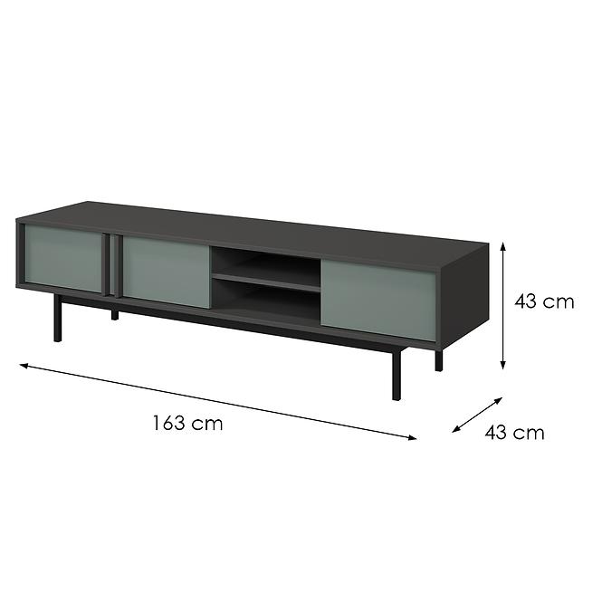 36IR+TV SKŘÍŇKA 160 ALSY 9 ALOE/ANTRACIT,2