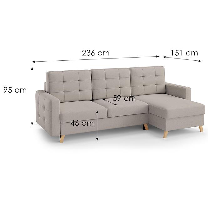 Ecksofa Vegas Velo 624