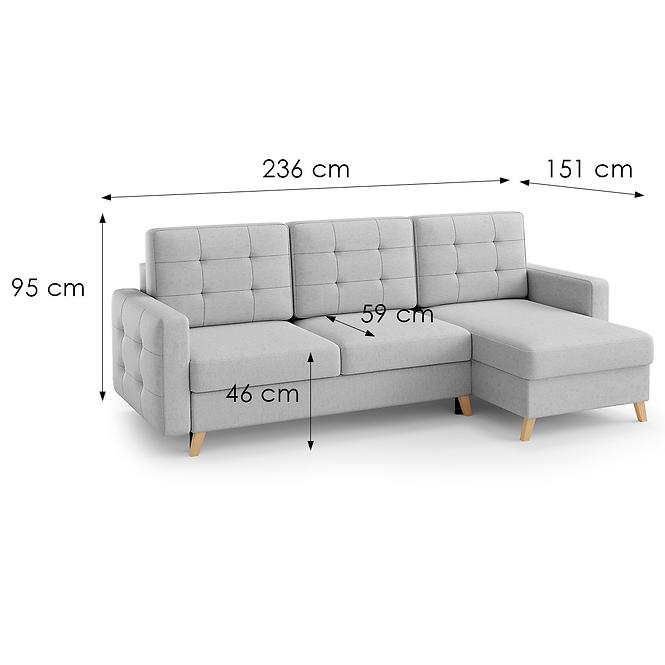 Ecksofa Vegas Velo 623
