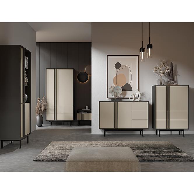 Tv Tisch 160 ALSY 9 Beige/Anthrazit,3