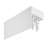 Deckenschienenabdeckung 300 cm Weiß