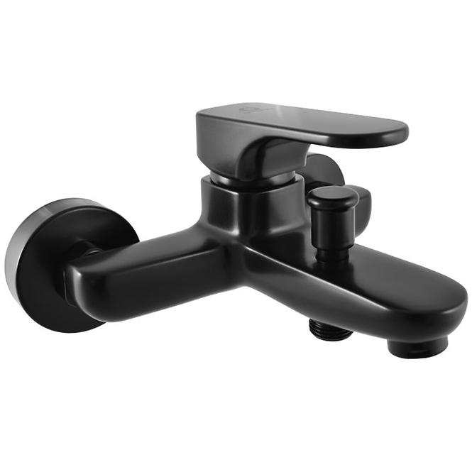 Badewanne-Armatur Yukon Schwarz YU154.5CMAT
