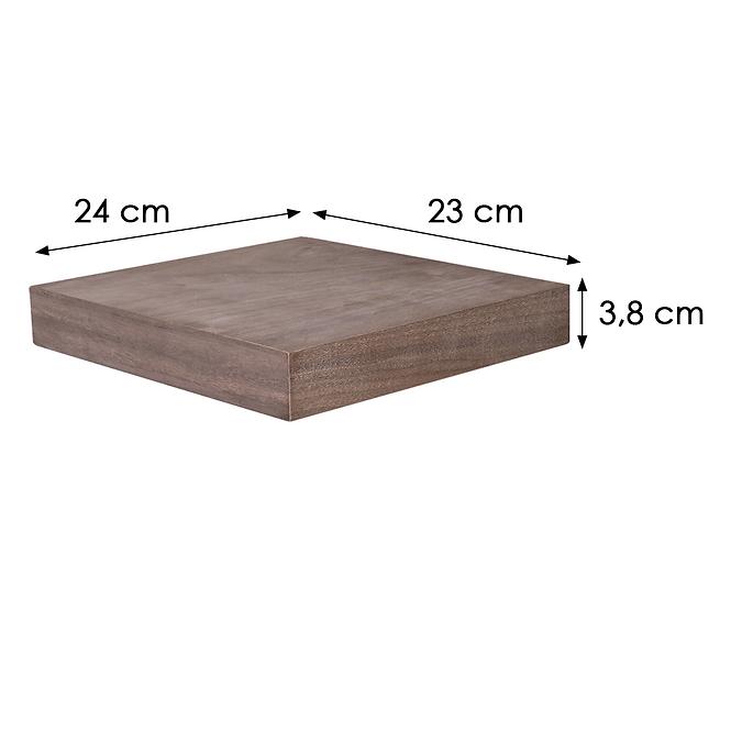 Hängende Ablage FSD 24/24 nuss furniert 656503 230x235