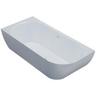 Badewanne Nelza 175x82 Konglomerat rechts Weiß matt