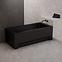 Badewanne Dora 150x70 schwarz matt,3