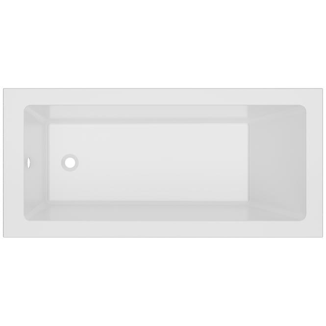 Badewanne Dora 160x70 Weiß matt