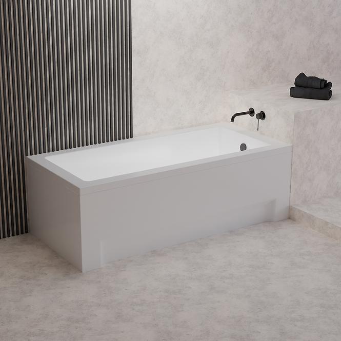 Badewanne Dora 160x70 Weiß matt