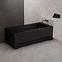 Badewanne Dora 170x75 schwarz matt,3