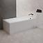 Badewanne Dora 170x75 Weiß matt,3