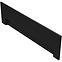 Schürze für Badewanne Dora 160x56 front schwarz mat,2