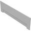 Schürze für Badewanne Dora 150x56 front Weiß mat,2