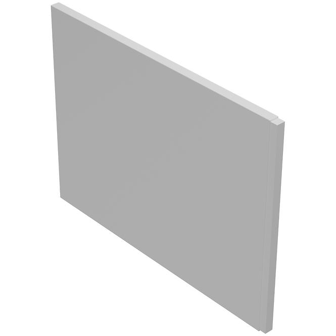 Schürze für Badewanne Dora 70x56 seitlich Weiß mat