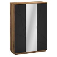 Schrank Orient H1 Delano-Eiche/schwarz
