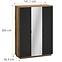 Schrank Orient H1 Delano-Eiche/schwarz,3